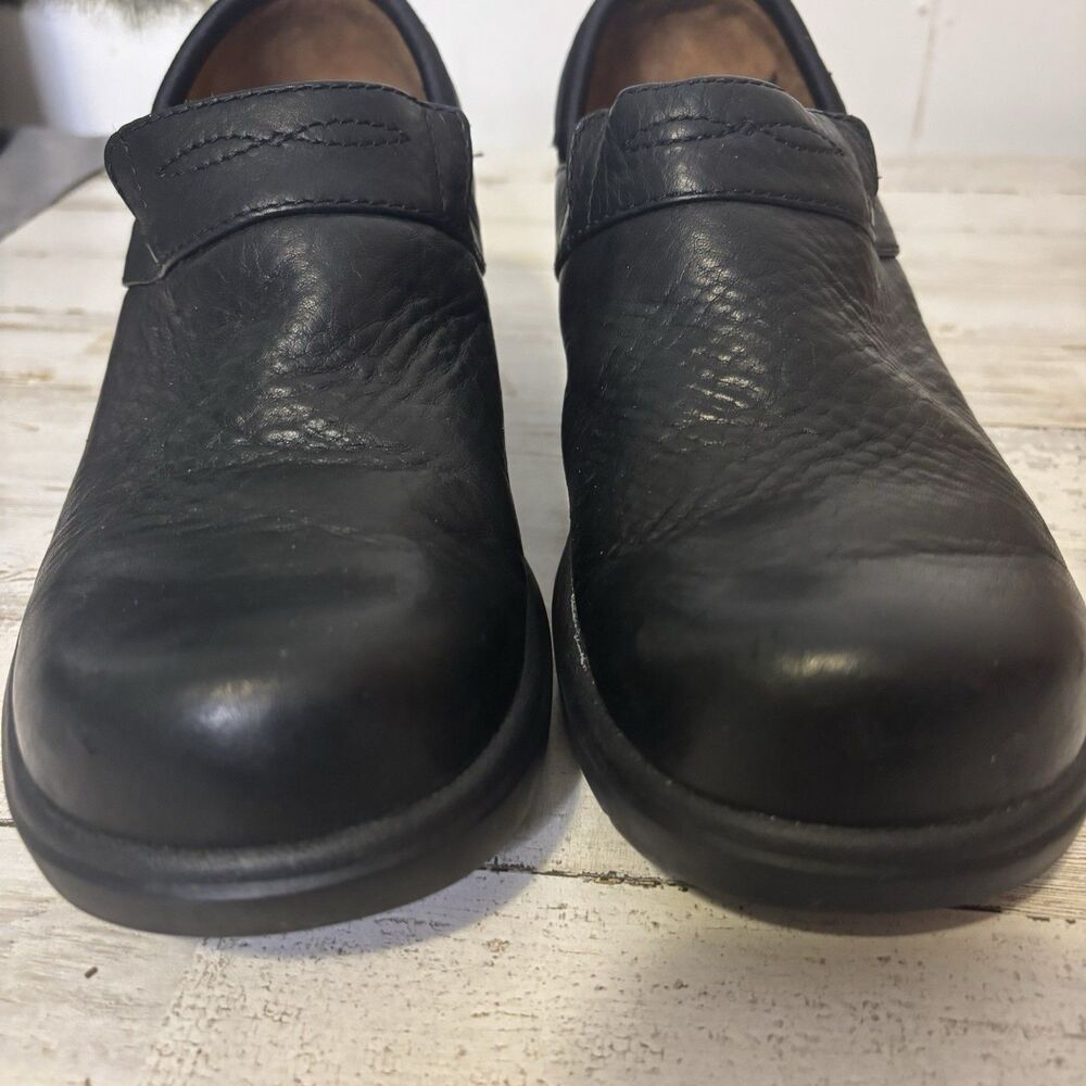 ARIAT Santa Cruz Western Leather Black Clog Comfort Shoes Women's Size 8.5 B - Picture 7 of 13